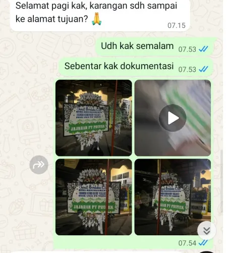 Pengiriman Papan Bunga Selamat Balekambang