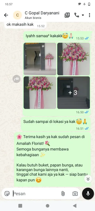 Pengiriman Karangan Bunga Balekambang